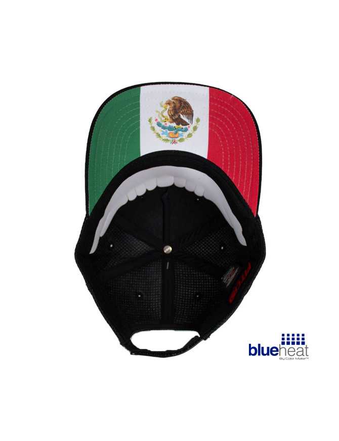 Gorra Fitcap Modelo Mex Nº 025 – Con bandera de México – Blue Heat®