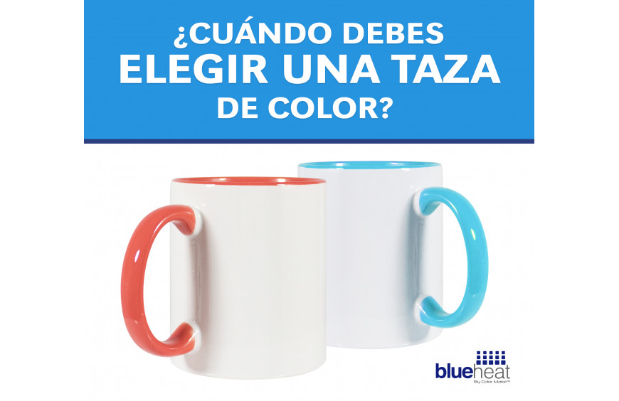¿Cuándo debes elegir una taza de color? 