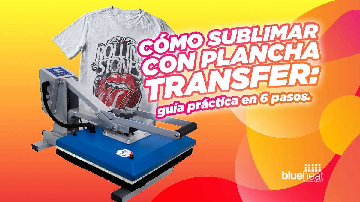 Descubre paso a paso cómo sublimar con plancha transfer Blue Heat® y logra resultados duraderos y vibrantes en tus productos personalizados. ¡Convierte tu creatividad en calidad profesional!