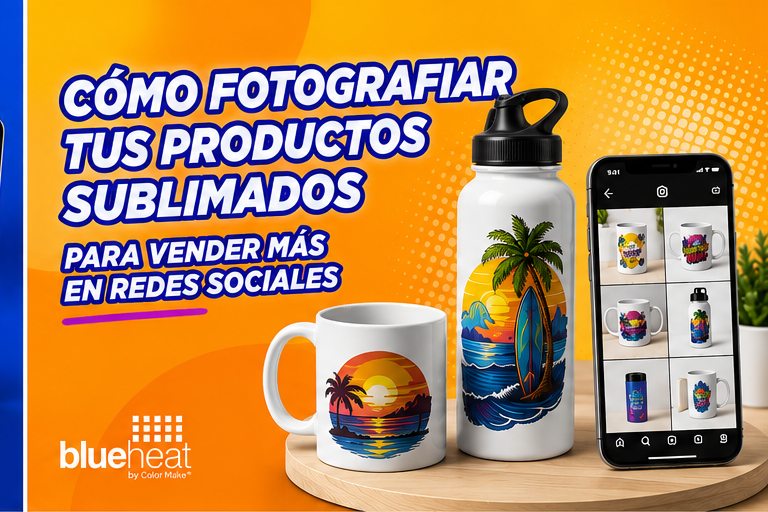 Descubre cómo tomar mejores fotografías de tus productos sublimados y crea contenido atractivo que te ayude a generar más ventas en redes sociales.